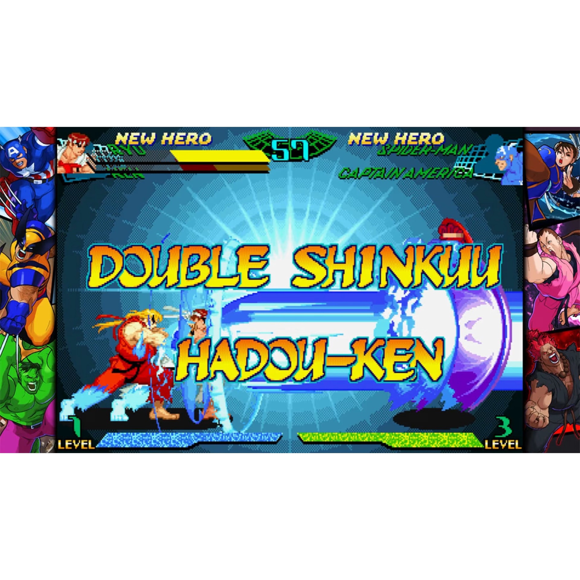 Joc Marvel Vs Capcom Fighting Collection Arcade Pentru Nintendo