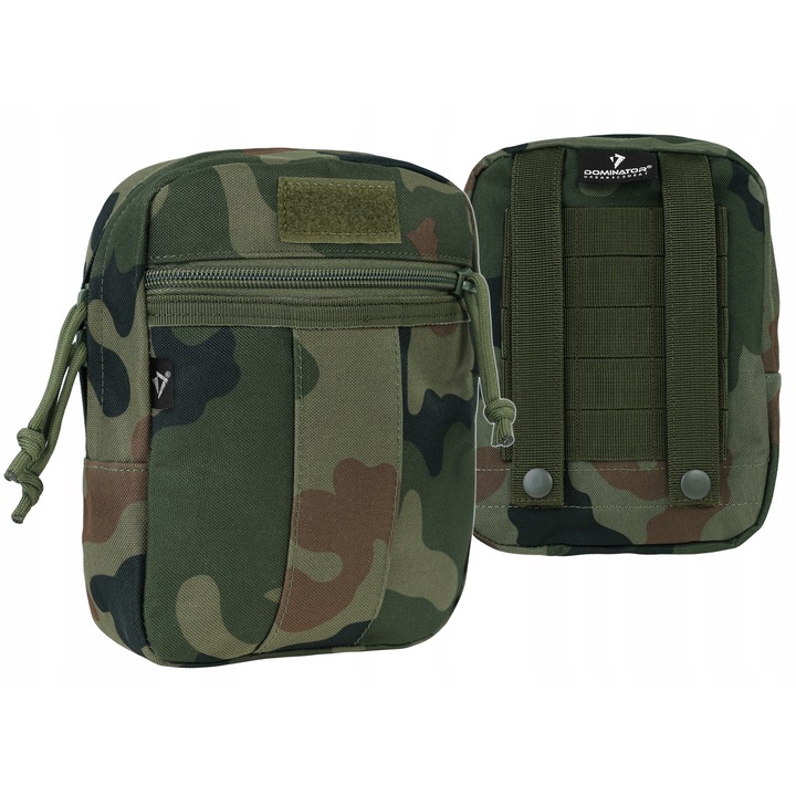 Husa tactica, Dominator Urban Combat, 21x16x6cm, poliester, rezistent la apa, verde militar