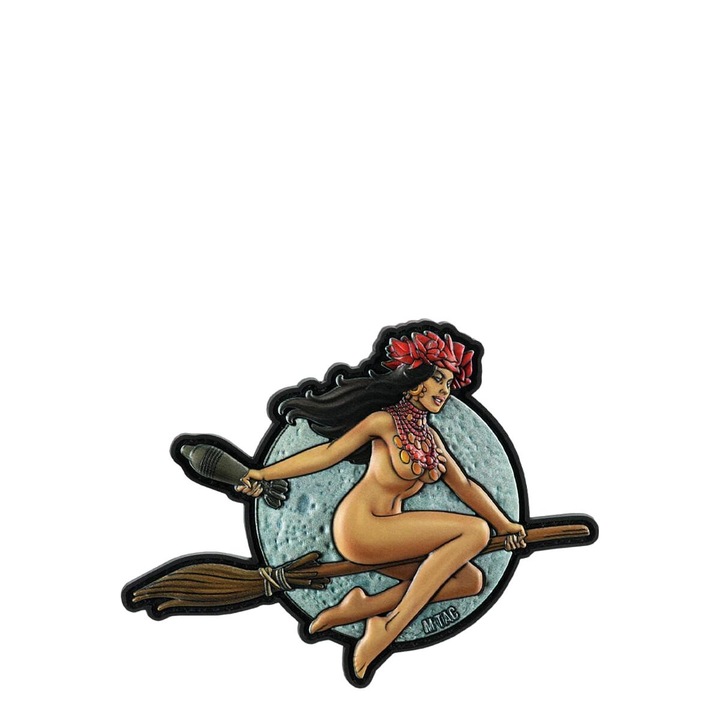 Petic 3D Tactical Girl Nr11, M-Tac, PVC, 8,3x10,5cm