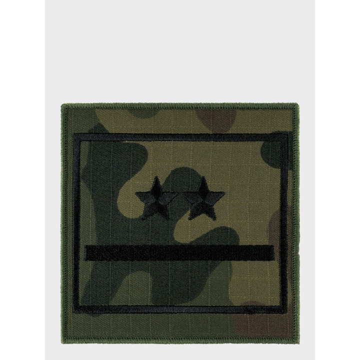 Emblema militara, SPIN, suport pentru grad de sublocotenent, material US-22, 9,8x9,8cm, WZ.93