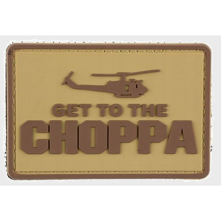 Petic militar, GFC Tactical, PVC, 75x50mm