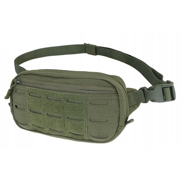 Спортна чанта, Mil-Tec, зелена, 23.5x6x12см, полиестер, MOLLE система