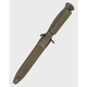 Cutit tactic militar Dominator, model GLOCK, inox 440, 16,5x29cm, pamant intunecat