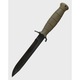 Cutit tactic militar Dominator, model GLOCK, inox 440, 16,5x29cm, pamant intunecat