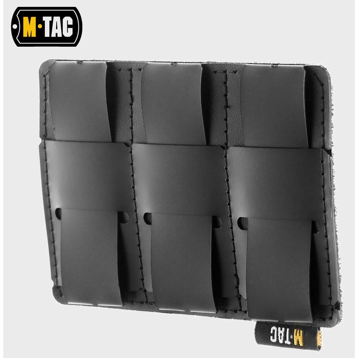 Petic militar M-Tac, 120x85mm, negru, sistem Molle