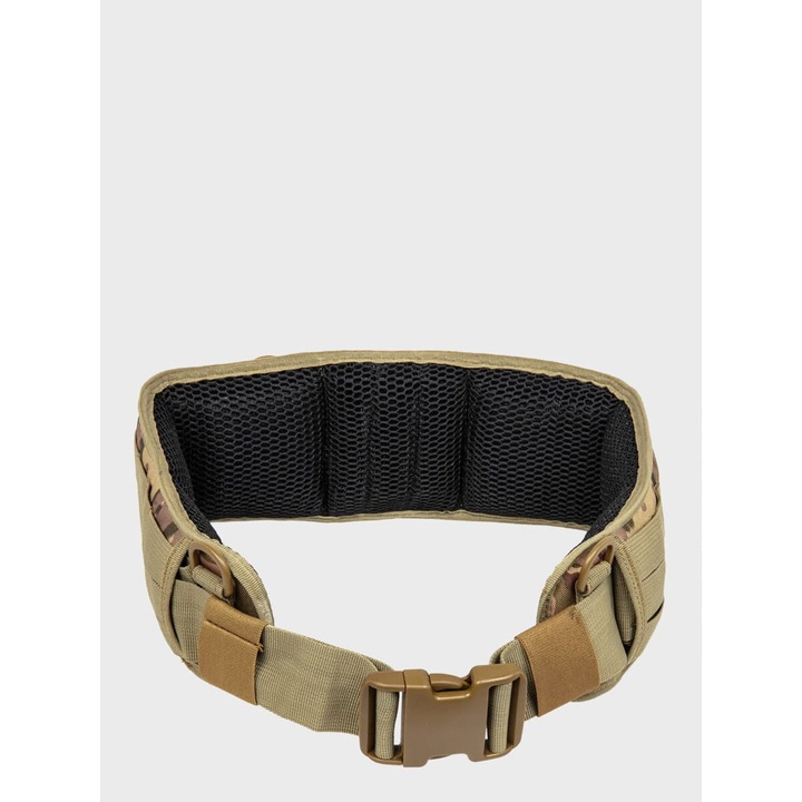 Centura tactica Molle GFC Tactical, 57 sloturi, 4 D-Ringi, Multicam