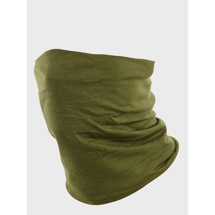 Esarfa M-Tac, lana, multifunctionala, culoare olive, dimensiune universala