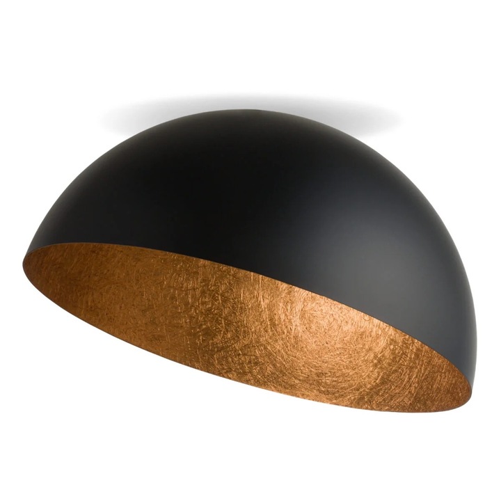 Sigma Lighting пендел, сфера, черен/мед, 1xE27, 90см, IP20
