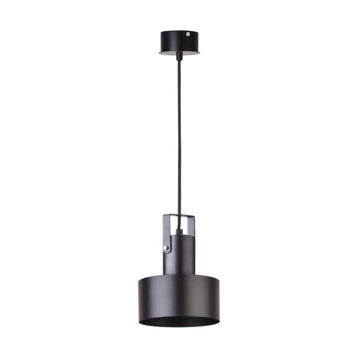 Пендел Sigma Lighting, 1 източник на светлина, метал, черен, 15x15см