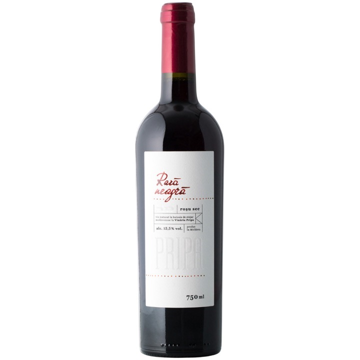 Vin Rosu Pripa, Rara Neagra, Sec, 0.75l
