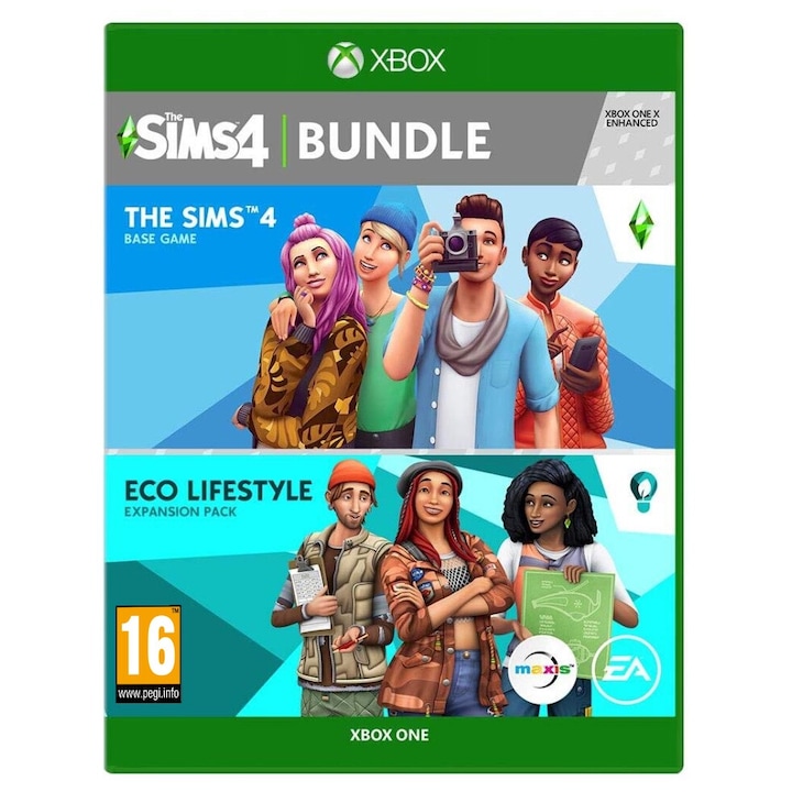 The Sims 4 Plus Eco Lifestyle Bundle Xbox One Játékszoftver