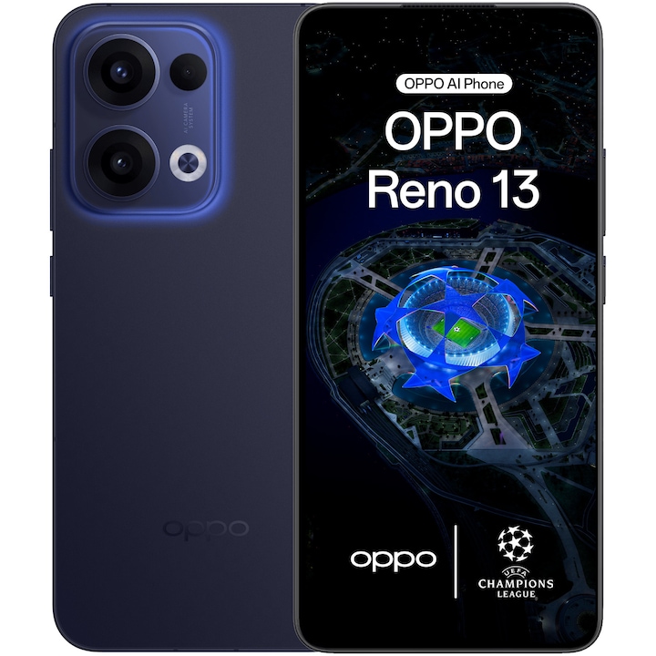 OPPO Reno13 mobiltelefon, Dual SIM, 12GB RAM, 256GB, 5G, Kék