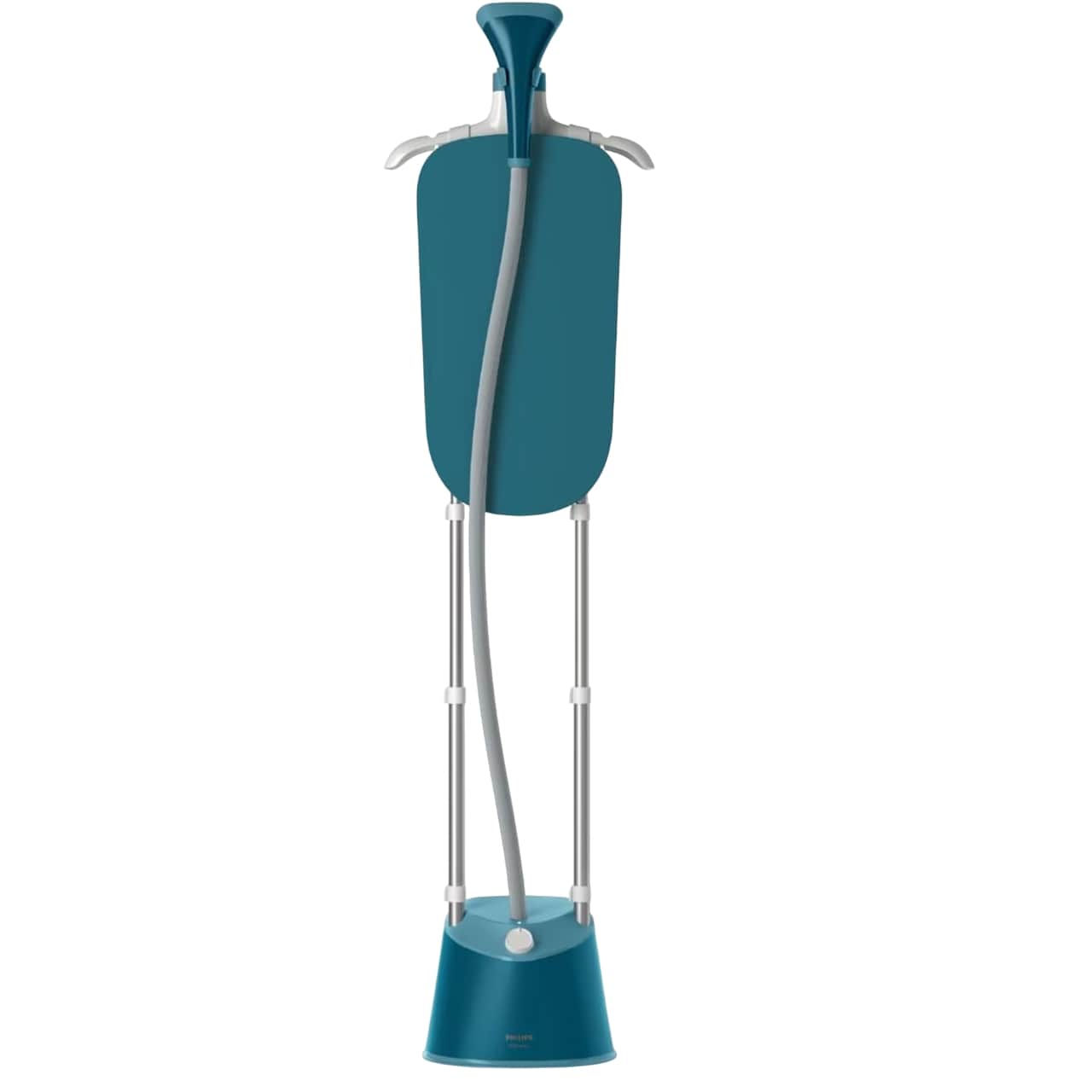 Aparat de calcat cu abur vertical Philips Seria 1000 STE1040/20, 1800 W, Rezervor 1.8 l, Debit de abur 36 g/min, 3 setari abur, Albastru