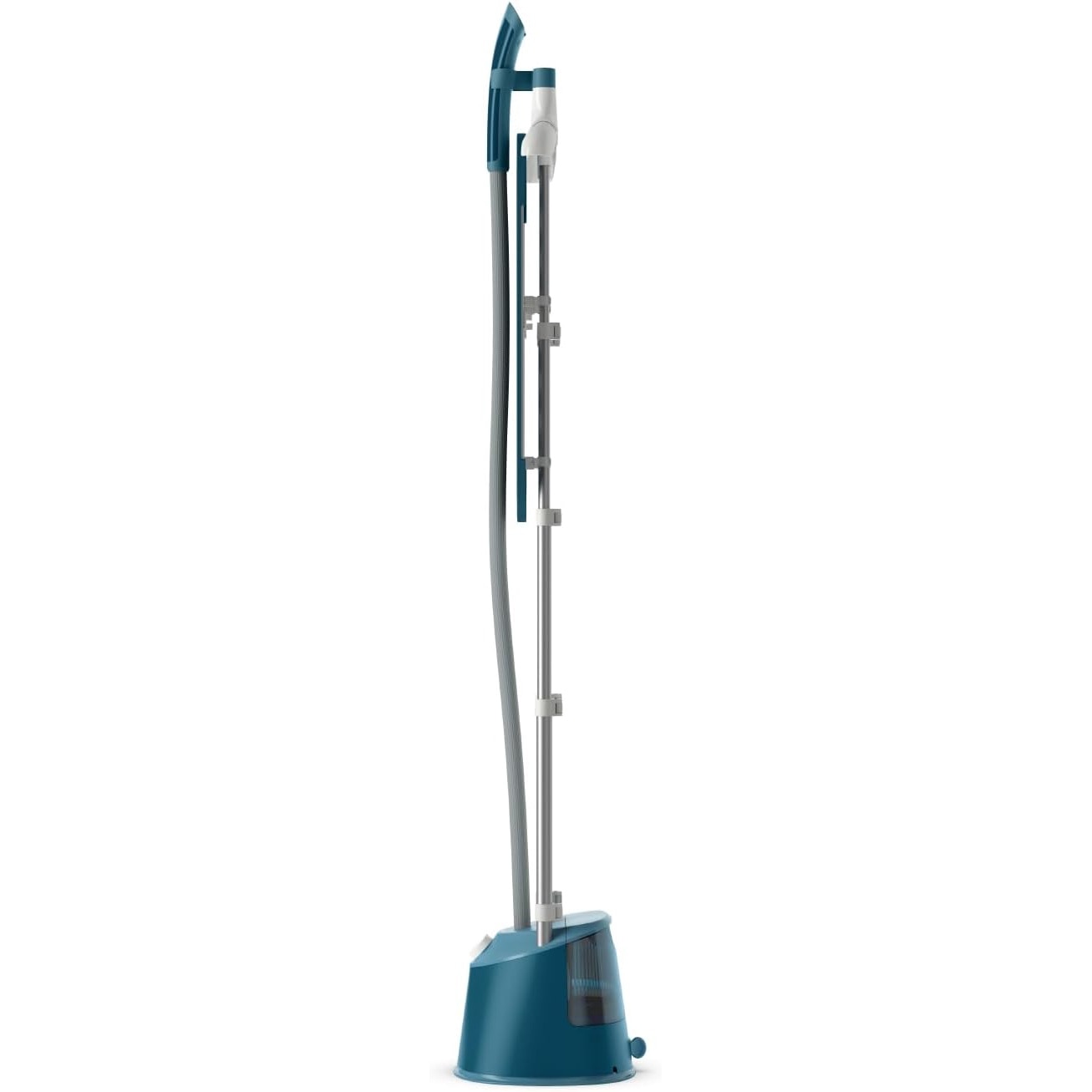 Aparat de calcat cu abur vertical Philips Seria 1000 STE1040/20, 1800 W, Rezervor 1.8 l, Debit de abur 36 g/min, 3 setari abur, Albastru