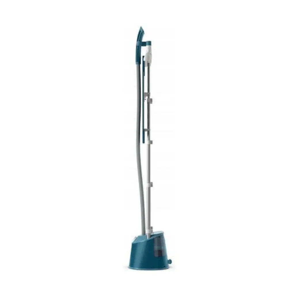 Aparat de calcat cu abur vertical Philips Seria 1000 STE1040/20, 1800 W, Rezervor 1.8 l, Debit de abur 36 g/min, 3 setari abur, Albastru