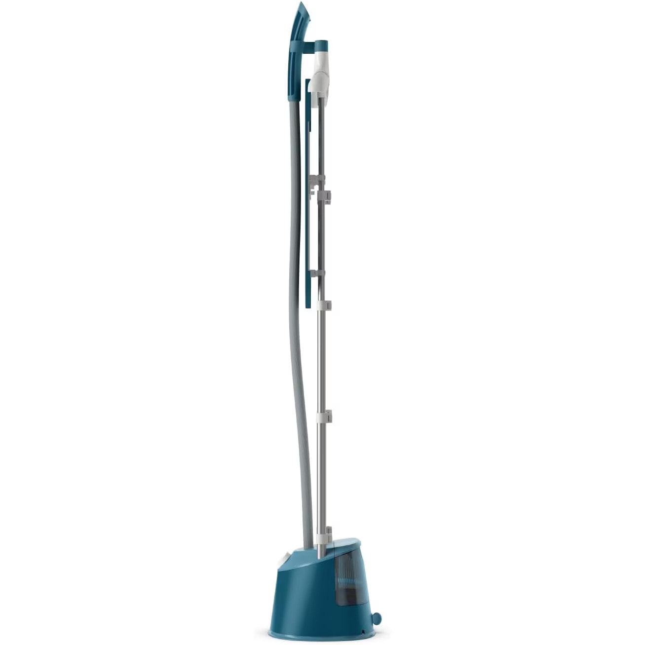 Aparat de calcat cu abur vertical Philips Seria 1000 STE1040/20, 1800 W, Rezervor 1.8 l, Debit de abur 36 g/min, 3 setari abur, Albastru