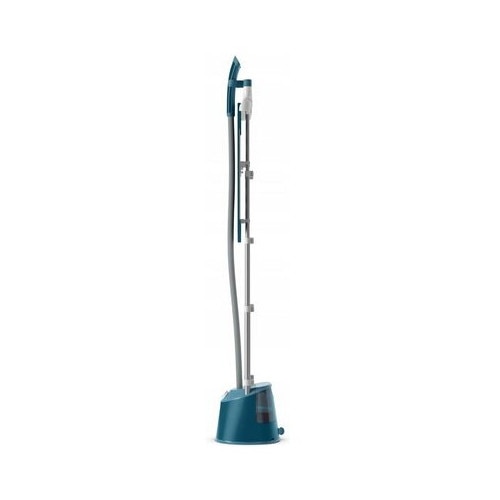 Aparat de calcat cu abur vertical Philips Seria 1000 STE1040/20, 1800 W, Rezervor 1.8 l, Debit de abur 36 g/min, 3 setari abur, Albastru