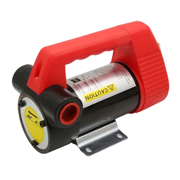 Pompa electrica de transfer combustibil 260W, 40L/min, 12V, pentru ulei, motorina, kerosen, apa