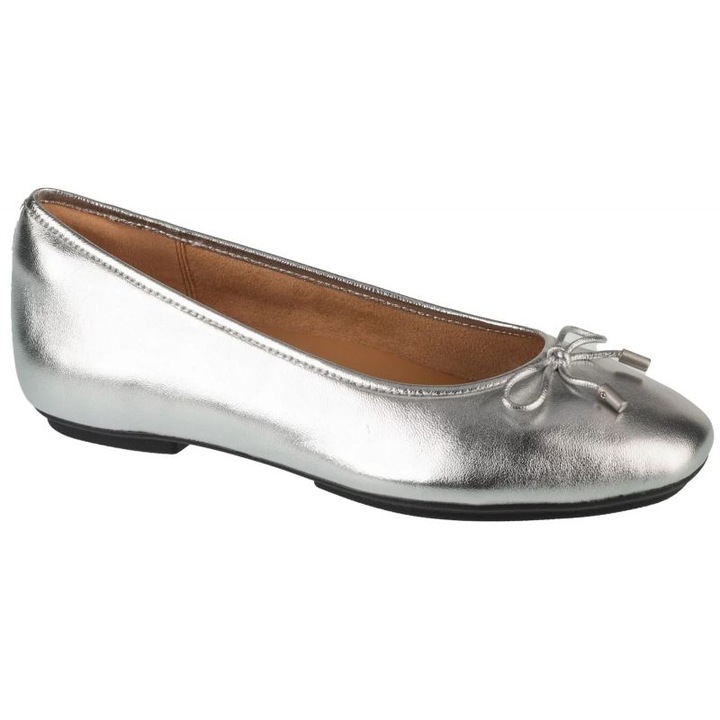 Balerini pentru femei, FitFlop, BM216985, Argint, EU 41