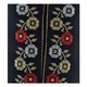 Vesta traditionala dama neagru/bleu, marimea L