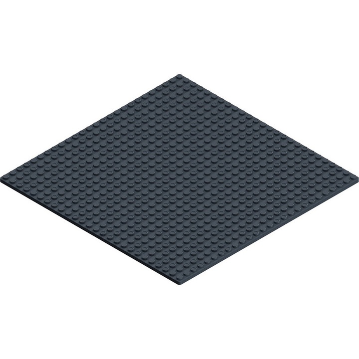 Placa de baza pentru seturi constructie, Hubelino, Pi, 26x26 cm