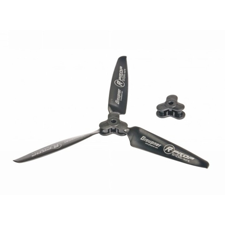 Graupner RADIUS 10x5 propeller, 3 lapátos, egyenes, 16,5g, 25x12,5mm