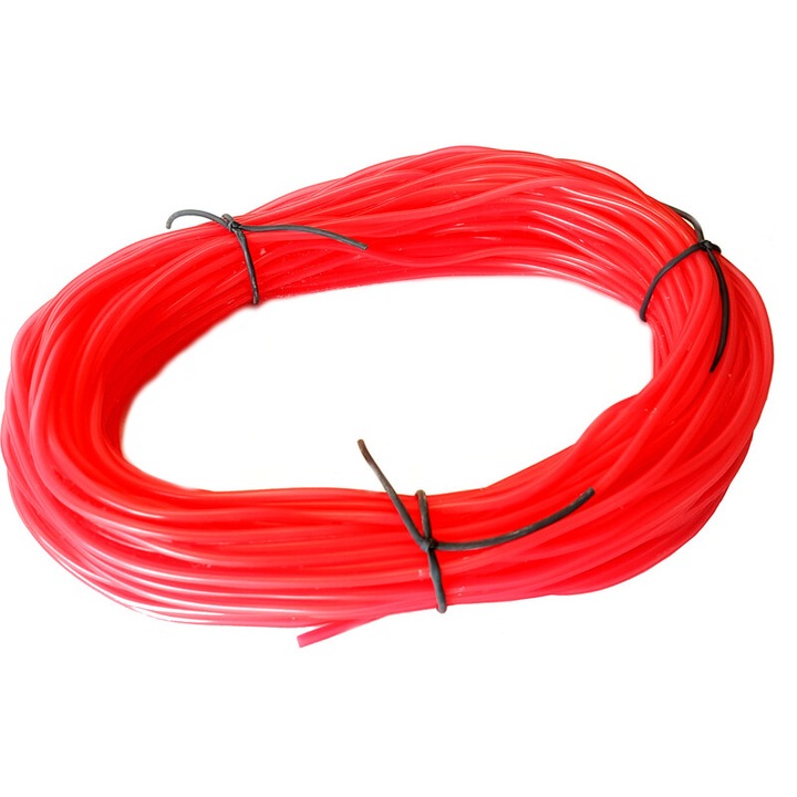 Fusion kerti tömlő, 2,4x5,5 mm, piros, 50 m
