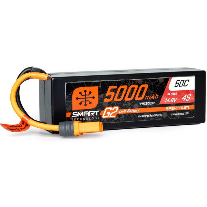 Spektrum Smart G2 LiPo akkumulátor 14.8V 5000mAh 50C 138x46x38mm