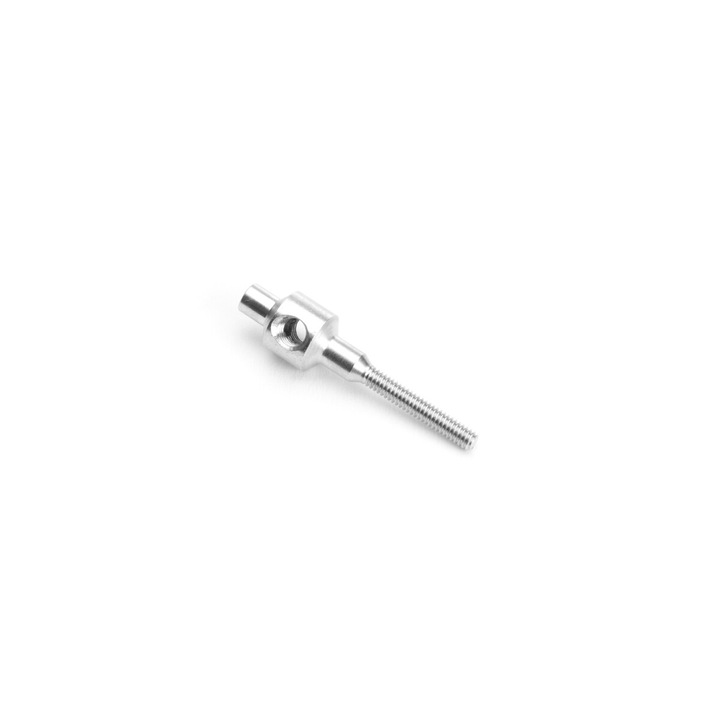 Kavan menetes csavarok, M2, horganyzott acél, 2,1 mm, keresztmenettel, M3, 1 db.