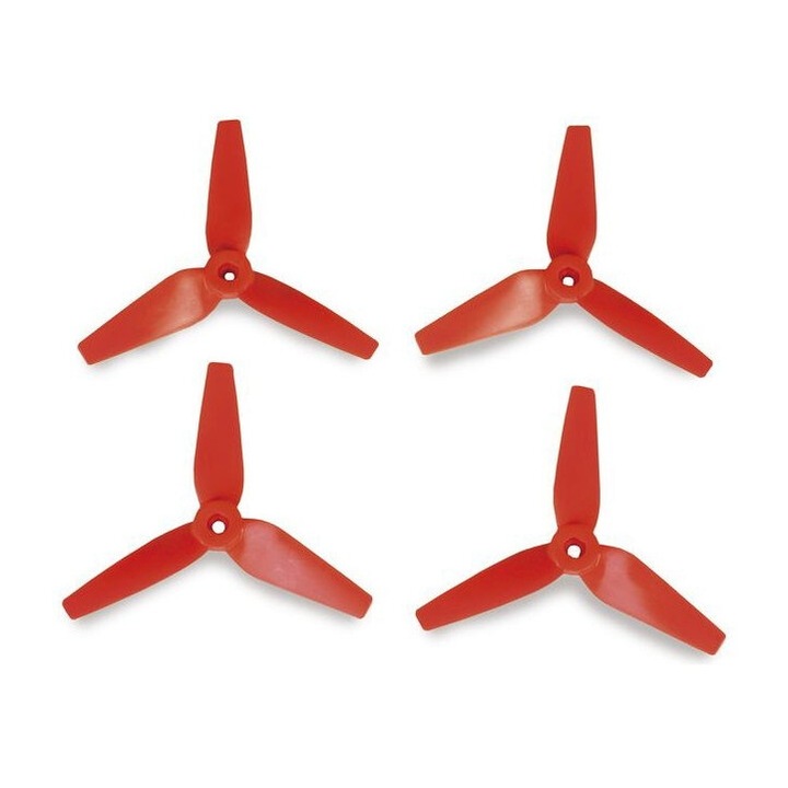 Graupner/SJ 3D légcsavar, háromlapátos 3,8x3,5, 4 db - piros