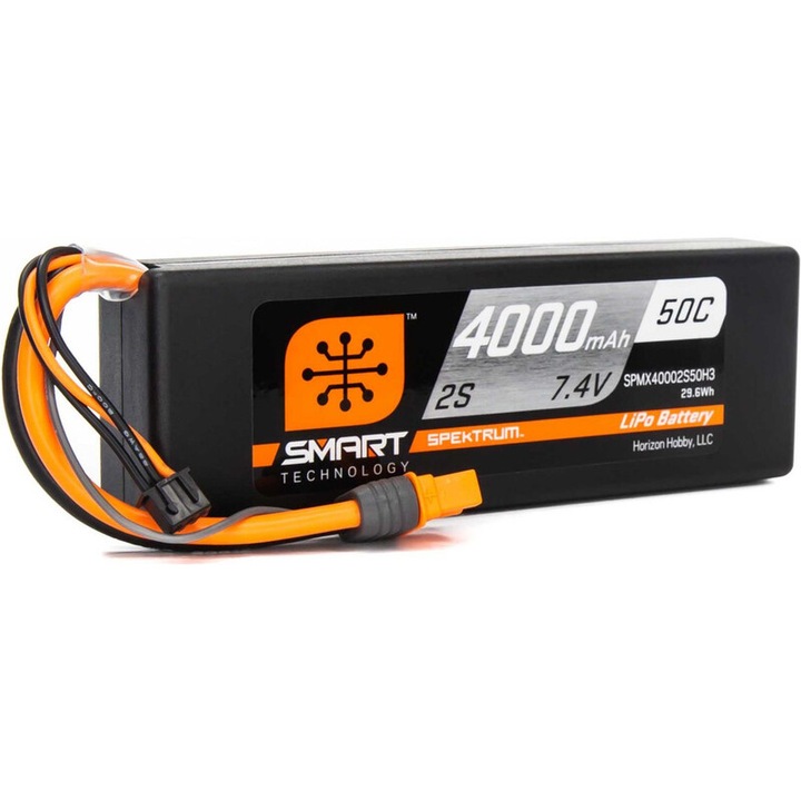 Spektrum LiPo akkumulátor 7.4V 4000mAh 30C IC3