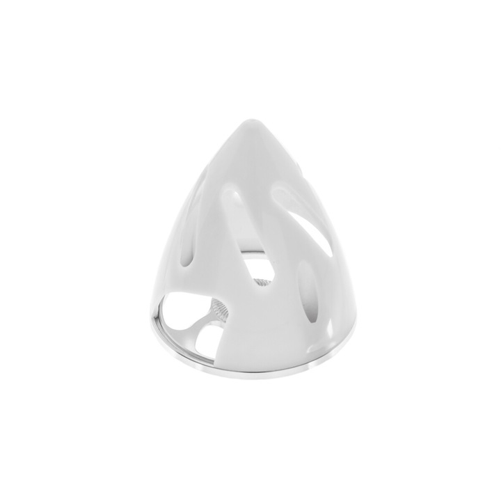 Légcsavarvédő, Kavan, 57mm, fehér, motorhűtő nyílással