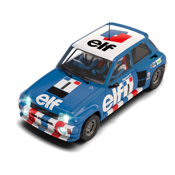 SCX Advance Renault 5 Turbo Ragnotti 1:32 autó, világítással