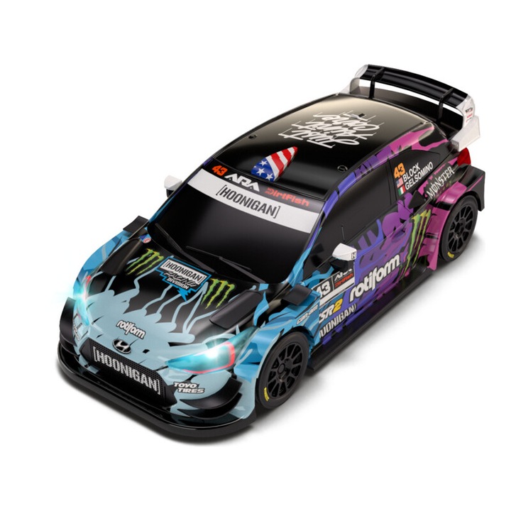 SCX Compact Hyundai i-20 WRC, LED, 1:43