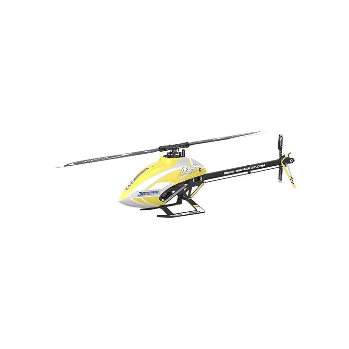 Aeromodel Kit OMP M4 (pnp) motorral, szervóval és ESC-vel - sárga