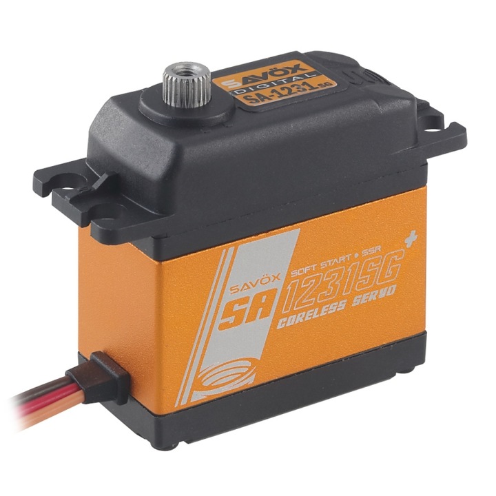 Digitális szervomotor, Savox, SA-1231SG+, 32kg, 0.14s, 40.3x20.2x45mm