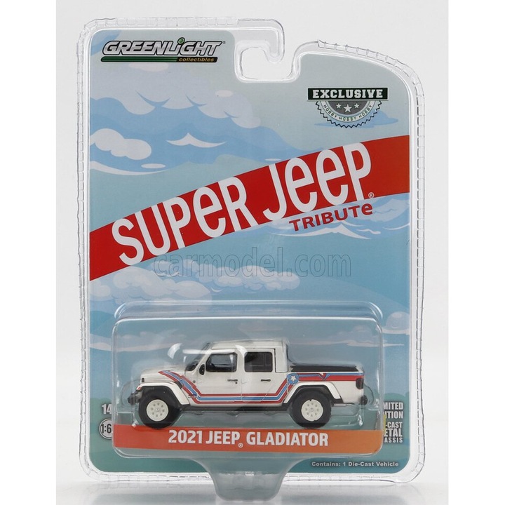 Greenlight Jeep Gladiator Pick-up 1:64, fehér