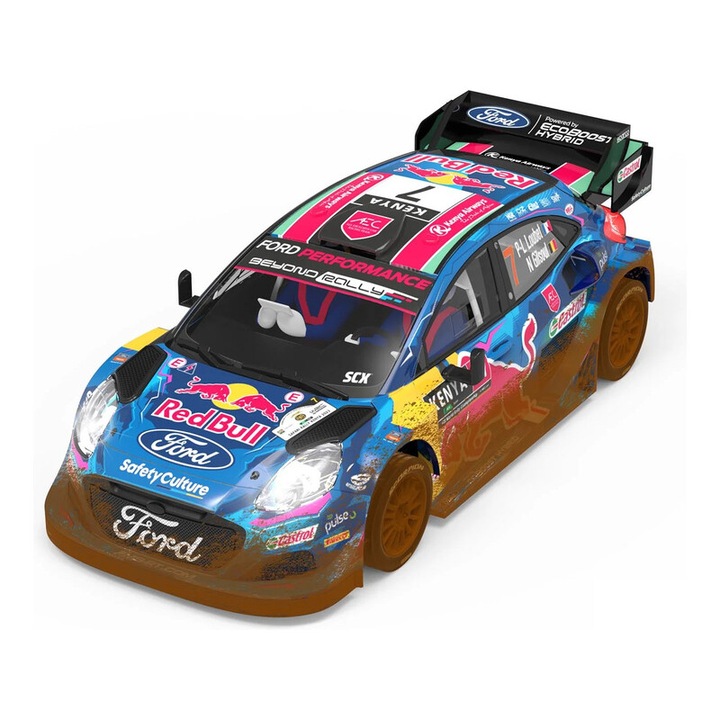 SCX Advance Ford Puma WRC modellautó, sárhatású, 1:32, világítással