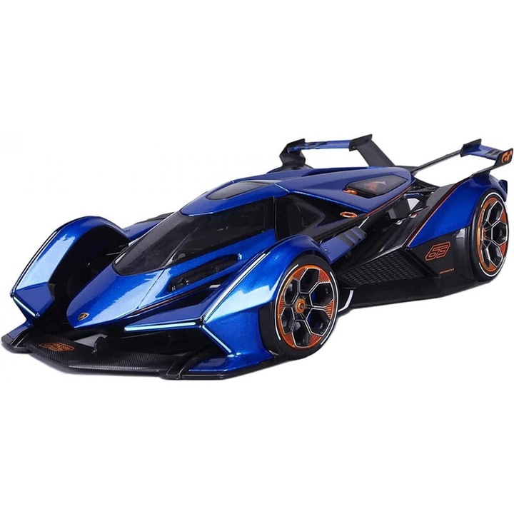 Maisto Lamborghini V12 Vision Gran Turismo modell, 1:18, kék