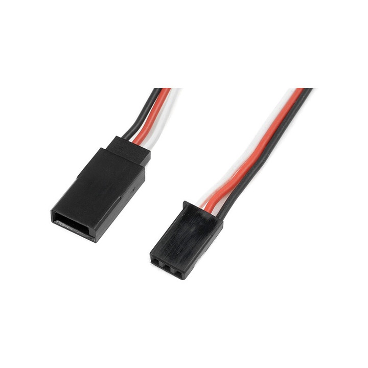 Revtec szervo lapos hosszabbító kábel Futaba 22AWG 30cm