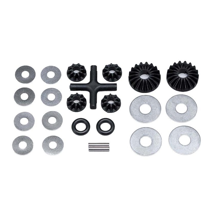 YOKOMO bolygóműves differenciálmű készlet, YD-2/YZ-2/YZ-4, műanyag, RC modellekhez