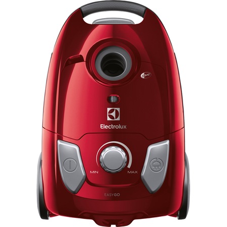 Aspirator cu sac Electrolux EEG43WR, 650 W, Clasa A, 3 l, Indicator sac plin, Rosu