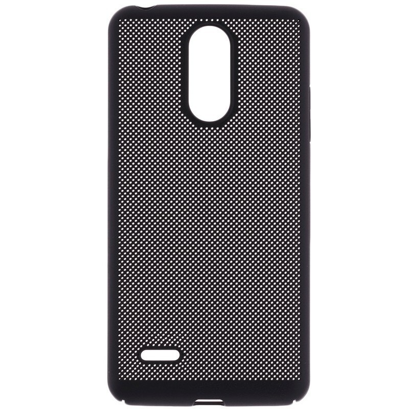 Husa spate EuroCell Air cu perforatii pentru LG K8 2017, negru
