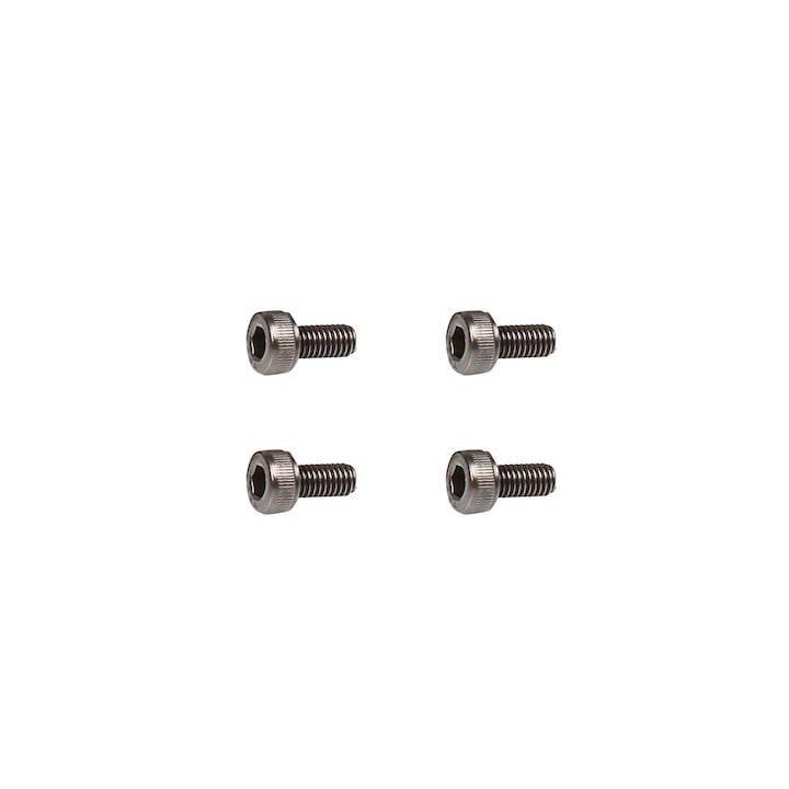 Hatlapfejű csavar OMP M4 M3x6mm, 4 darabos készlet