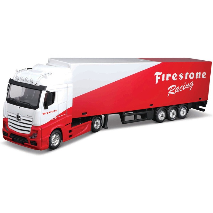Kamion, Bburago Mercedes-Benz Actros Gigaspace 1:43 Firestone