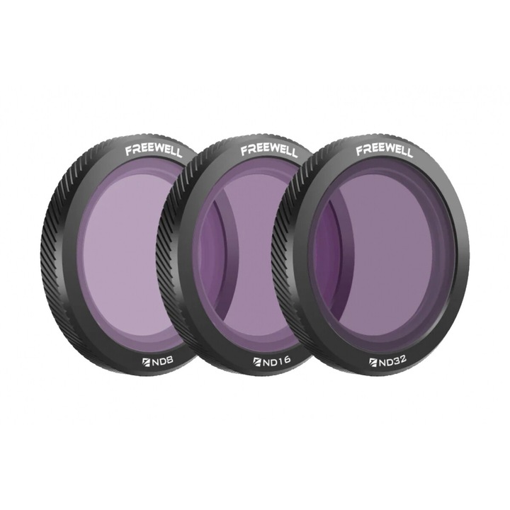 Комплект филтри Freewell ND8, ND16, ND32 за дрон DJI Neo