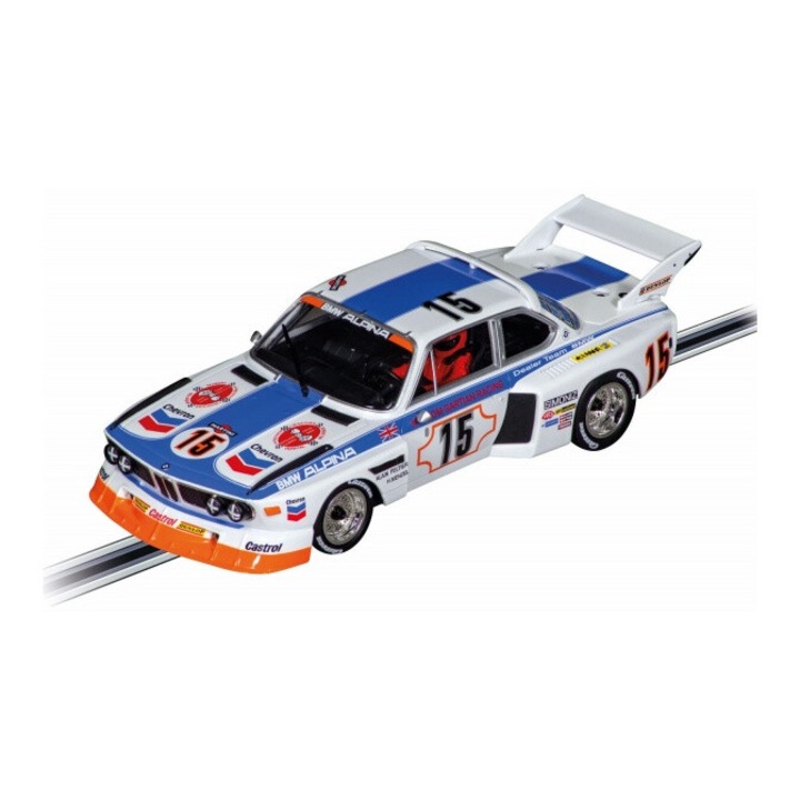 Carrera EVO modellautó - 27789 BMW 3.5 CSL No.15, 1:32, többszínű