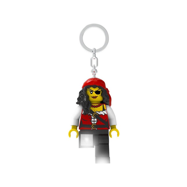 Breloc iluminat LEGO cu licenta LEGO, Printesa pirat, 6 ani +