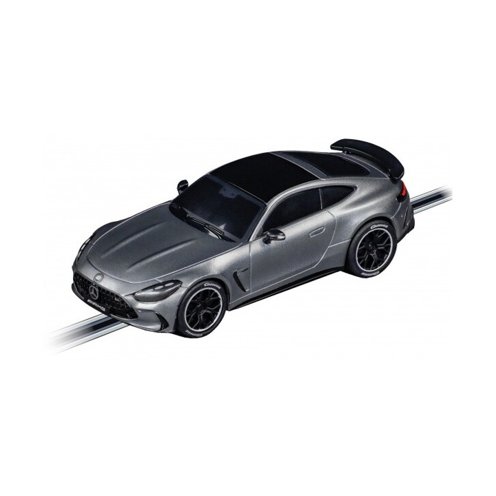 Carrera Auto GO 64253 AMG Mercedes GT modellautó, szürke, 1:43