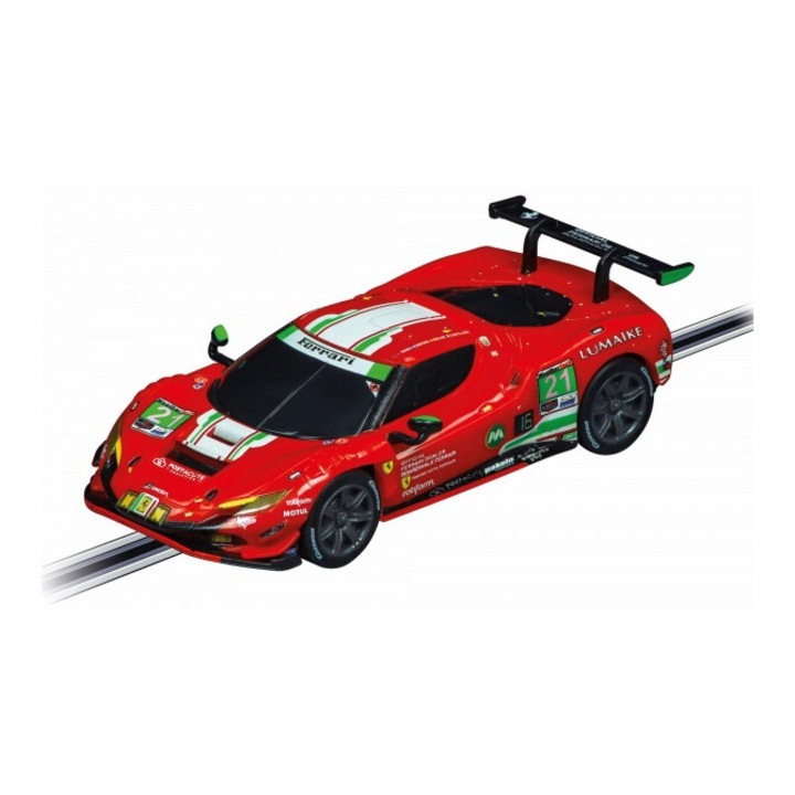Modell autó, Carrera Auto GO 64242 Ferrari 296 GT3 AF Corse, 1:43, piros